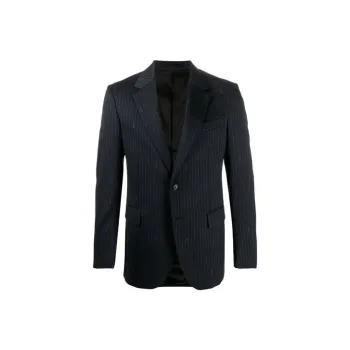 VERSACE Business Suits Men Blue