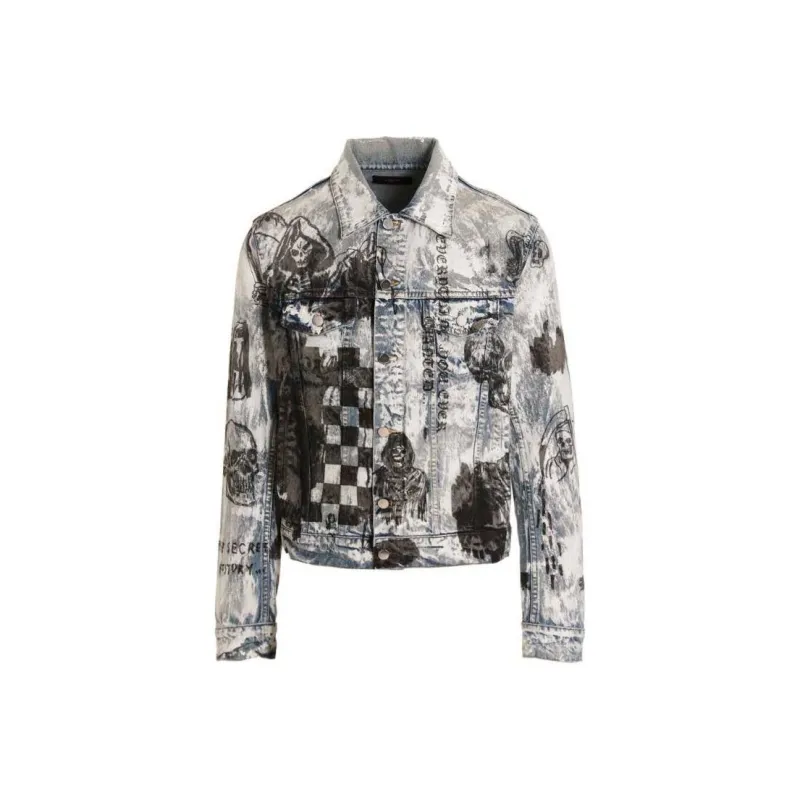 AMIRI Denim Jackets Men Multicolor-0