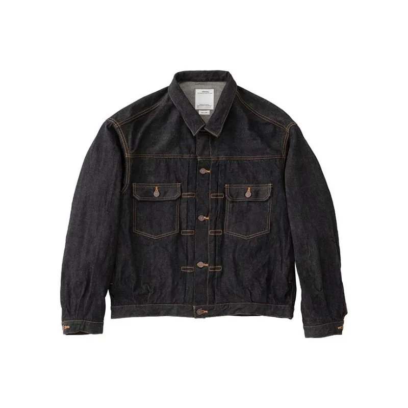 Visvim Denim Jackets Men Black-0