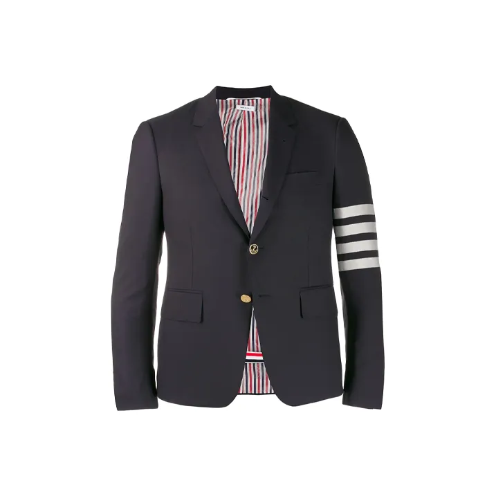 THOM BROWNE Business Suits Men Blue-0