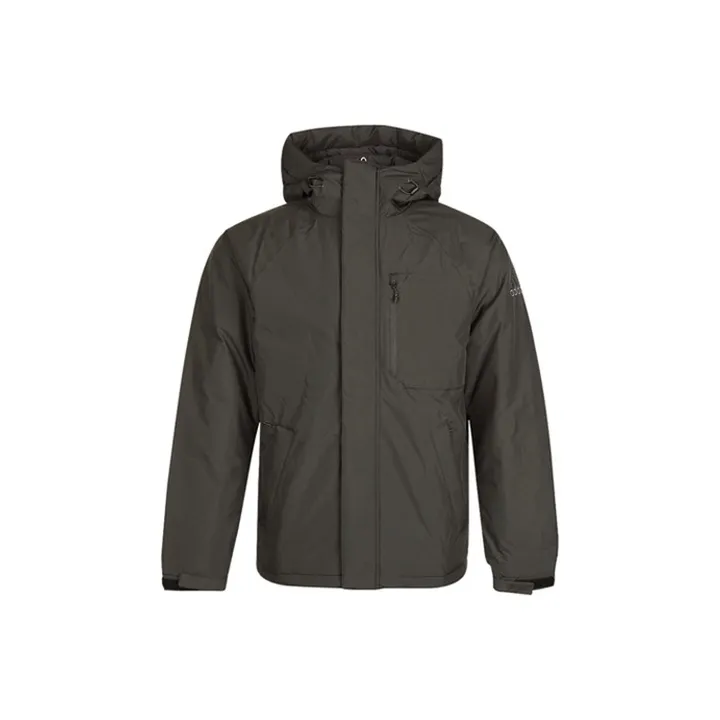 Adidas Down Jacket Men's Dark Earthy Brown-0
