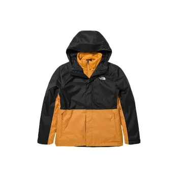 THE NORTH FACE City Outdoor Collection Water Resistant Windproof Wear Resistant Warm Windbreaker Jacket Men's Yellow