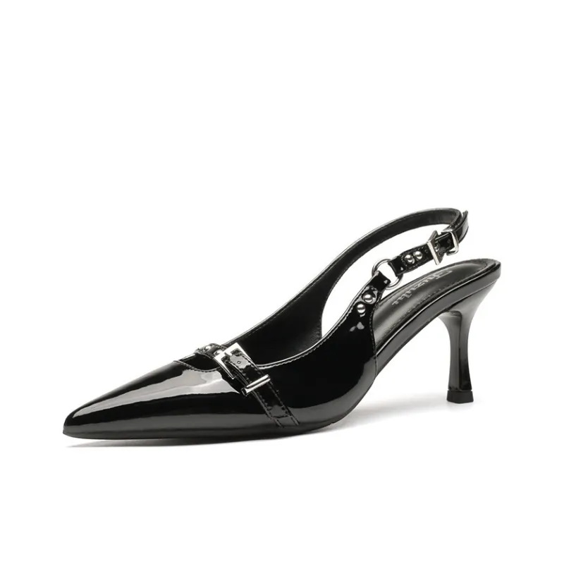 HKCP Slim Heel High Heels 6.5cm Women's-0