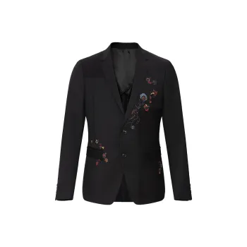 ANDREW MACKENZIE SS24 Business Suit Men's Black