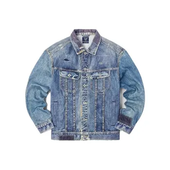 Lee Denim Jackets Men Light Blue