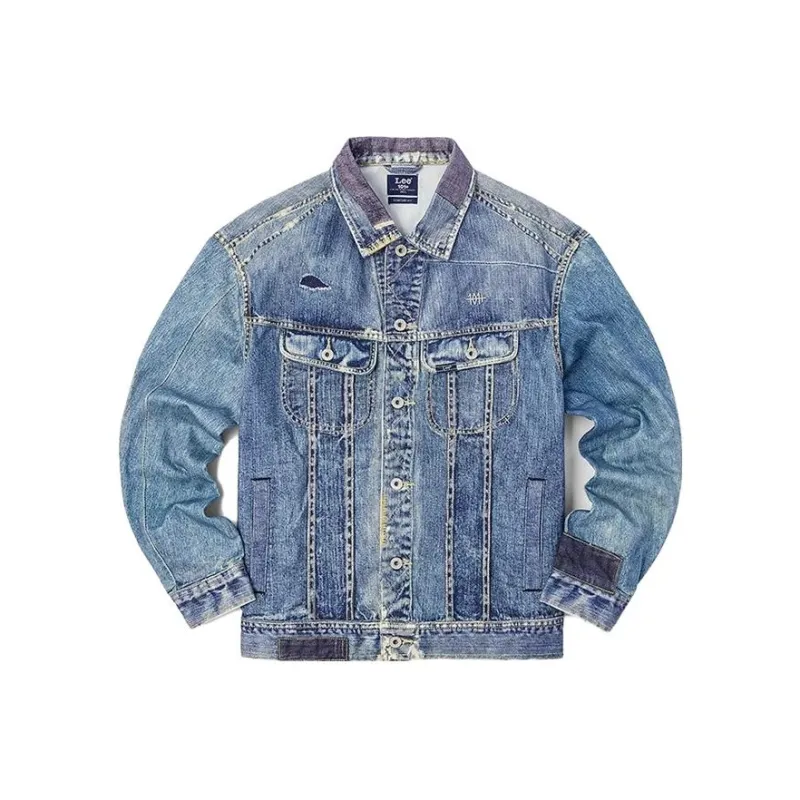 Lee Denim Jackets Men Light Blue-0