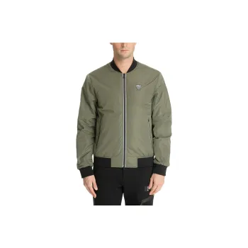 EMPORIO ARMANI EA7 Jackets & Coats Men's Olive Green