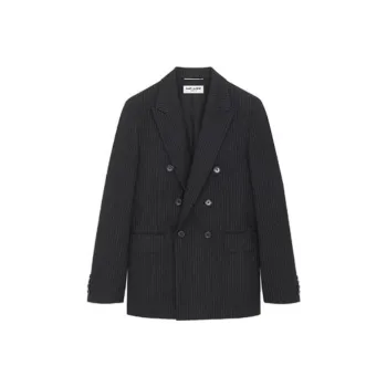 SAINT LAURENT FW23 Business Suits Coats Men's Black