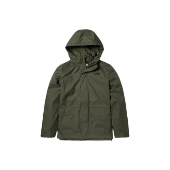 THE NORTH FACE City Outdoor Collection Water Resistant Windproof Breathable Warm Windbreaker Jacket Men's Green