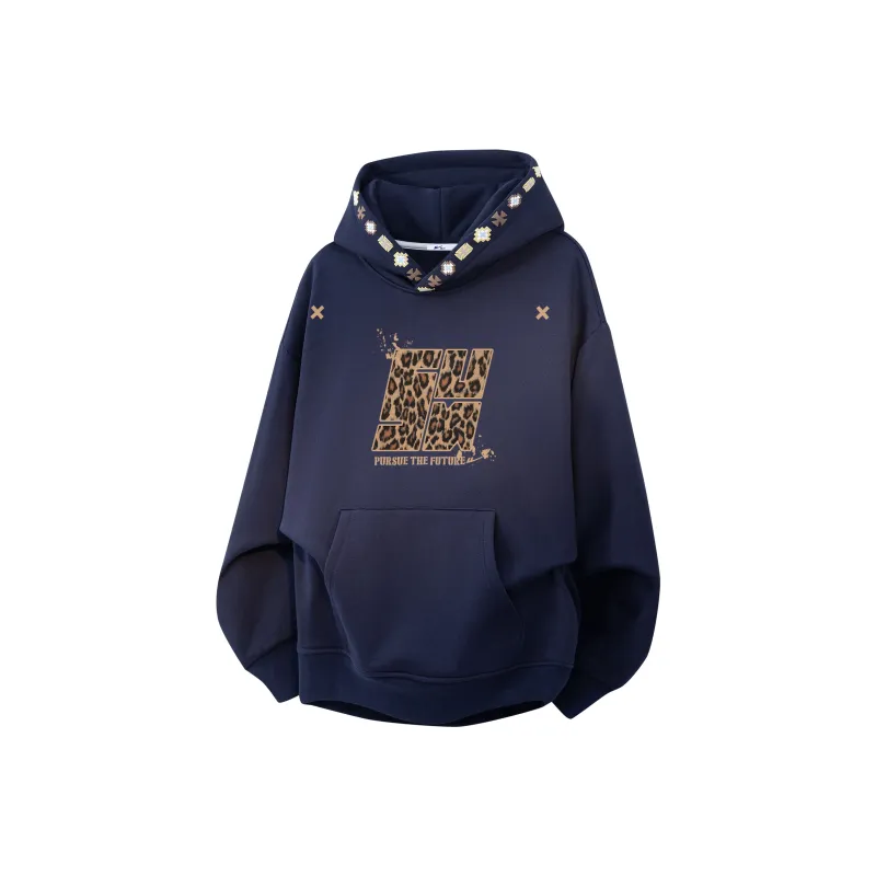 Warrior Huichao Riding The Wind Collection Sweatshirt Unisex Black-3