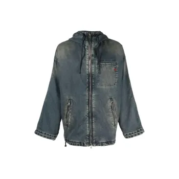 DIESEL D Hennes Jogg Hooded Denim Jacket