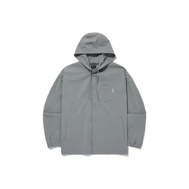 Snow Peak Windbreaker Jackets Men Green-0