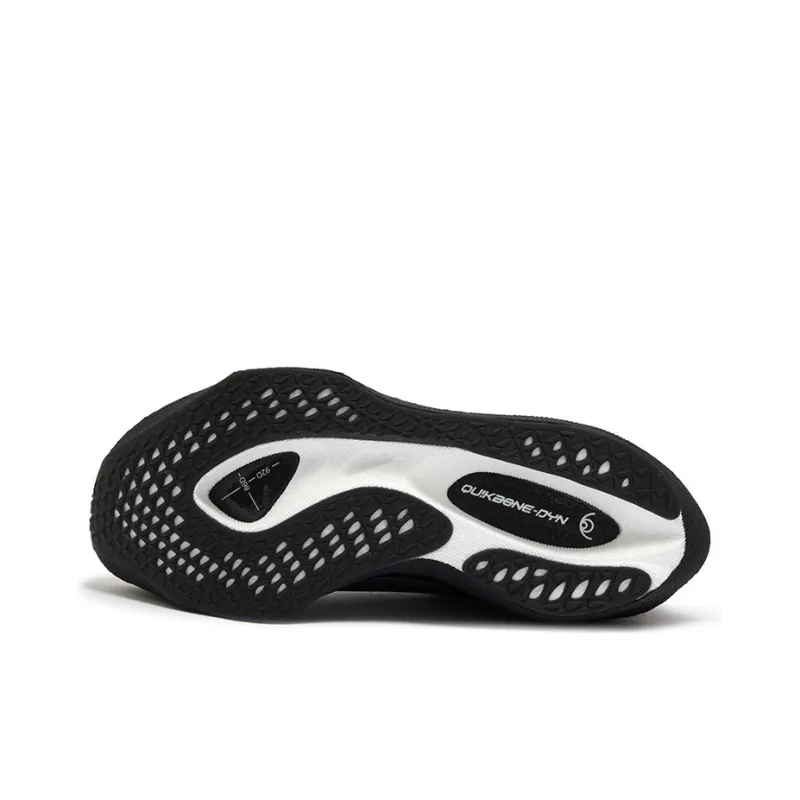 361° Flame 4 Cushioning, Slip Resistant, And Abrasion Resistant Low Top Casual Running Shoes Unisex Black Gray-4