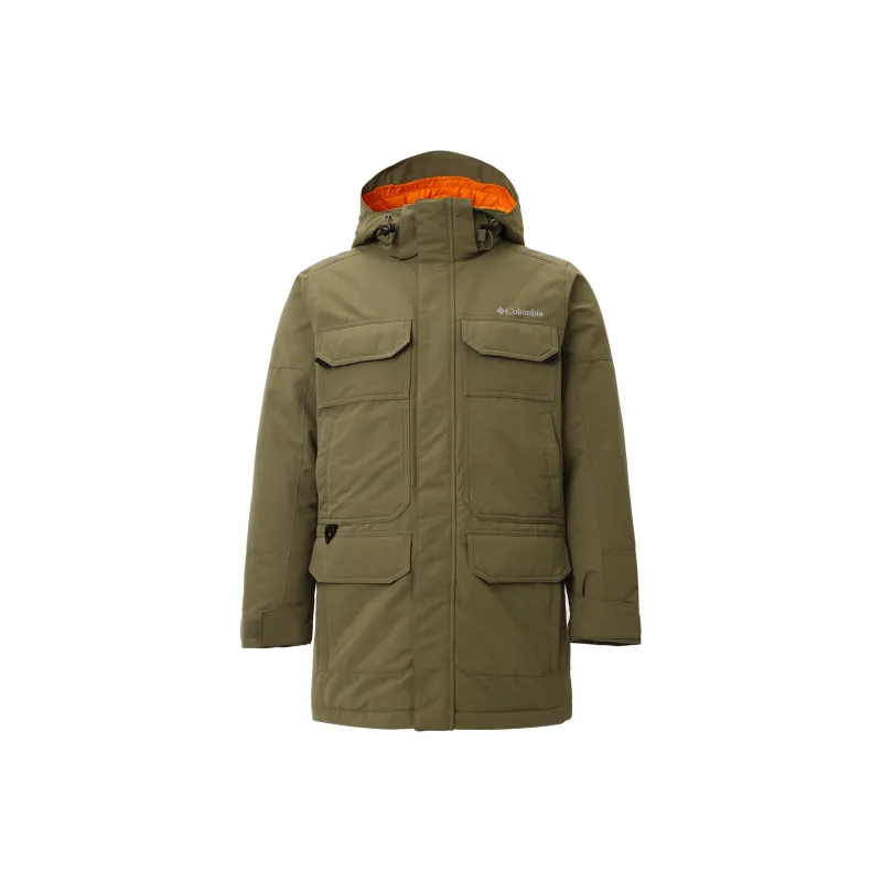 Columbia Waterproof And Warm Windbreaker Jacket Men's Green-0