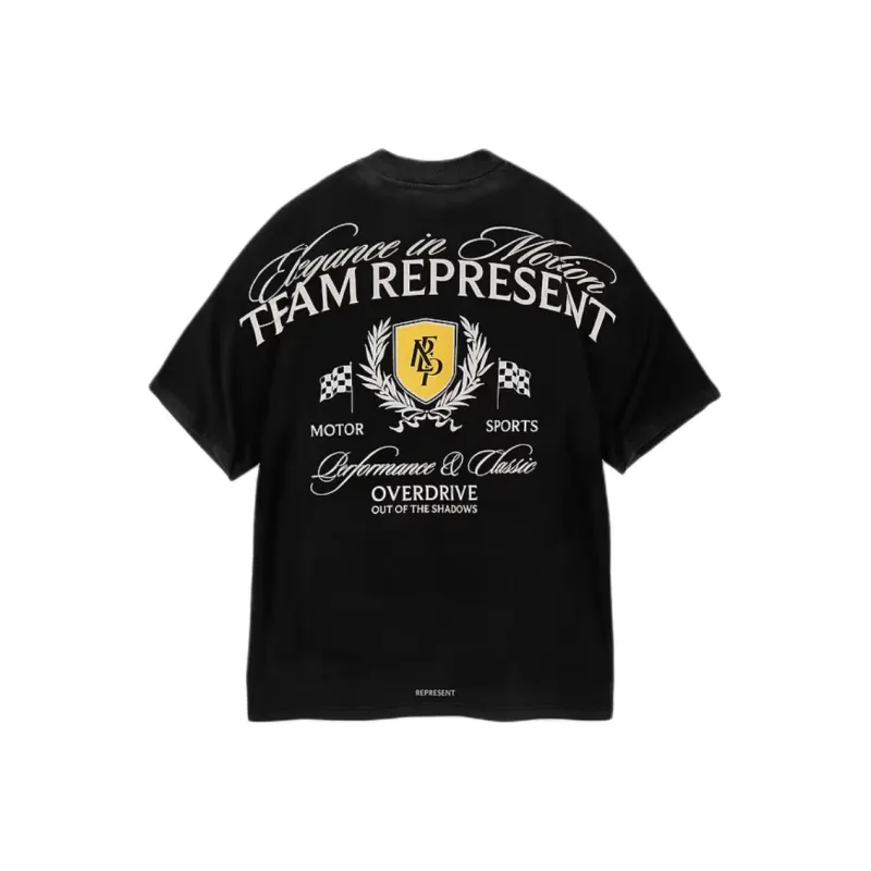 REPRESENT Crest T shirt-1