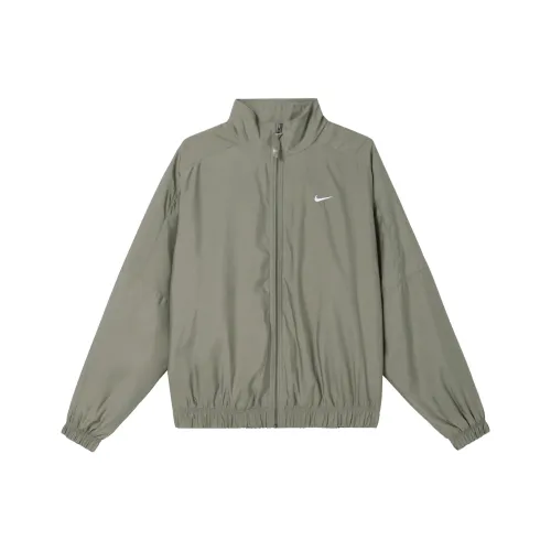nike online Solo Swoosh Satin Bomber Jacket Asia Sizing