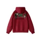 [Fleece-Lined]Burgundy (B Pine Crane Welcoming Joy Chest Logo_b Large Pine Crane Welcoming Joy Back Logo)