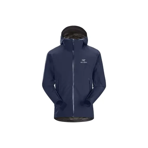 Arcteryx Zeta Series Outdoor Hiking Water Resistant Windproof Breathable Ruched Jacket Men's Fall