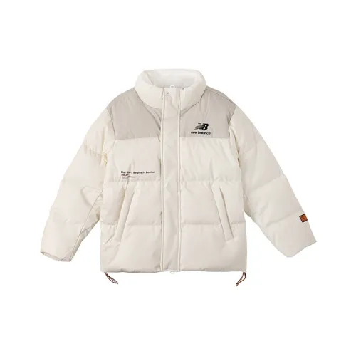 New Balance Down Jackets Unisex White
