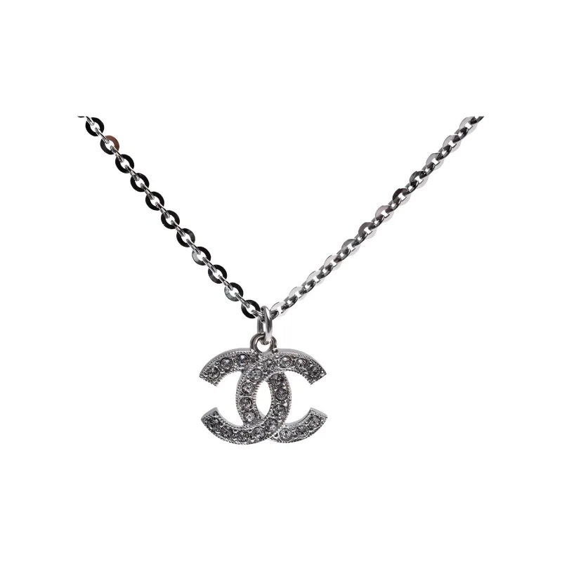 CHANEL 2005 Cc Pendant Necklace-0