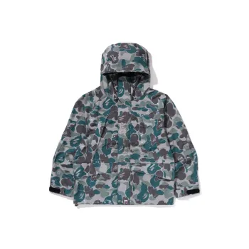A BATHING APE Laminated Camo Snowboard Jacket