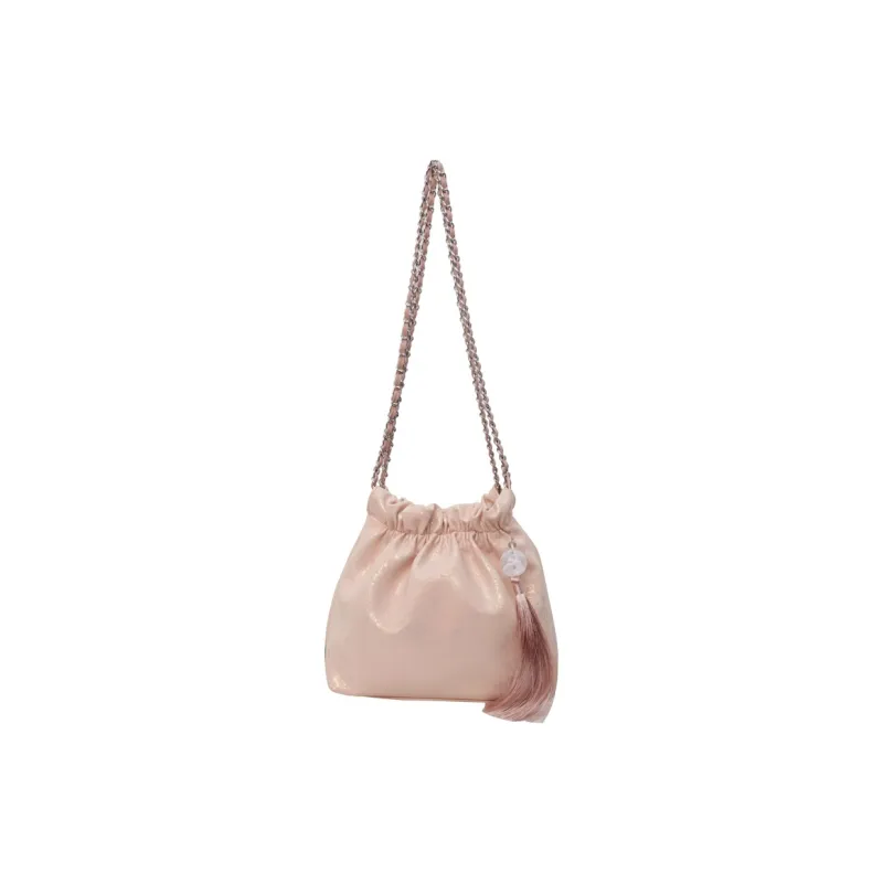 Yalu PU Crossbody Bag, Shoulder Bag Women's Black/Ecru/Silver/Pink-22