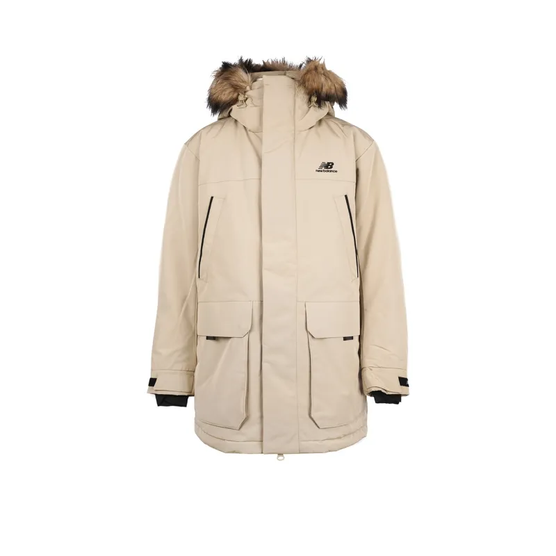 New Balance Down Jackets Men Khaki-0