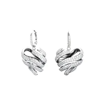 Swarovski Volta Earrings Women's Silver