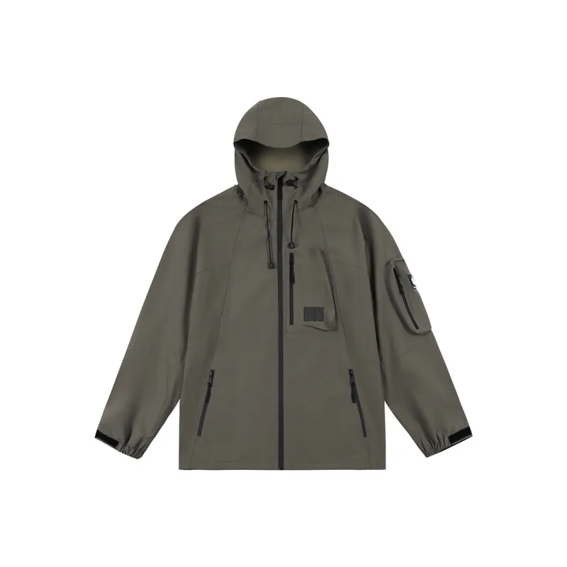 UFZ Water Resistant Windproof Breathable Windbreaker Jacket Unisex-3