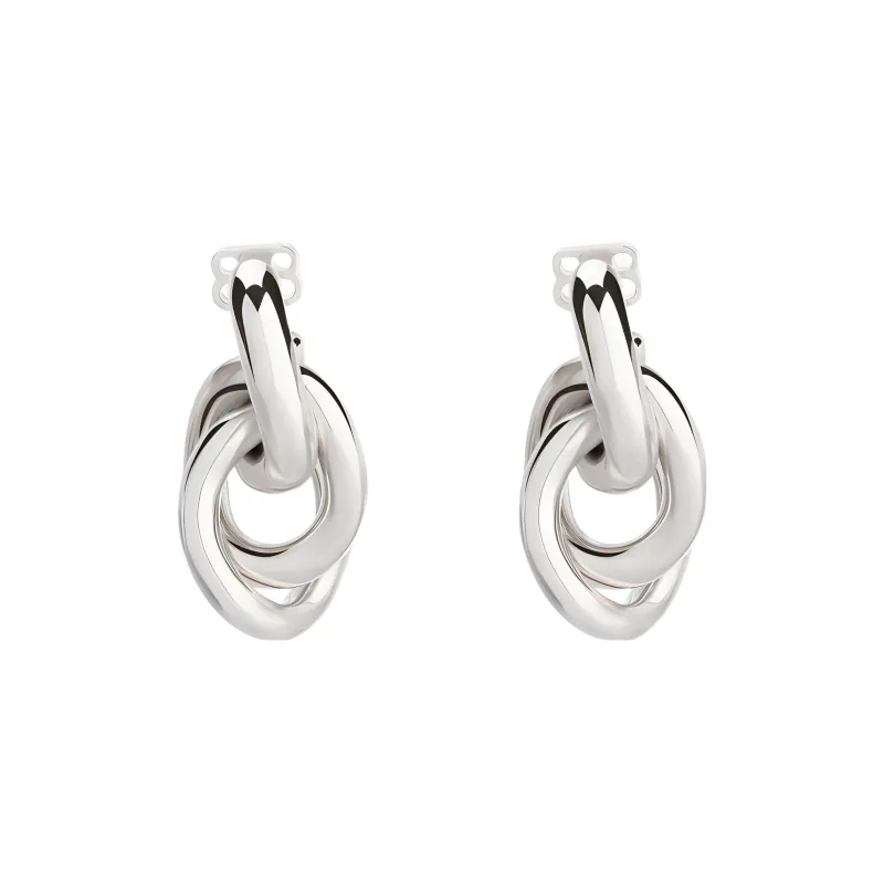 Balenciaga Earrings Women's Silver-0
