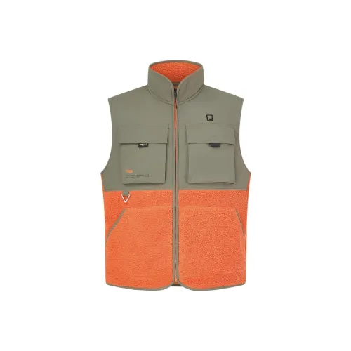 FILA Vests Men Dial Mushroom Brown