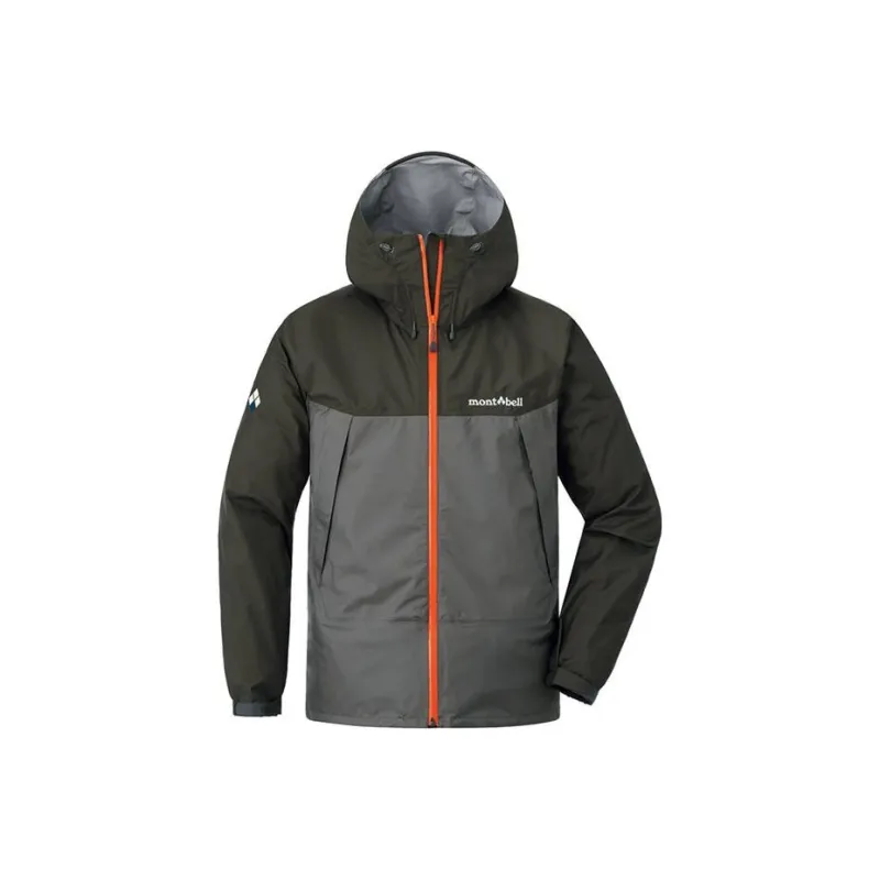 MONTBELL Thunder Collection Outdoor Hiking Waterproof And Windproof Windbreaker Jacket Men's-0