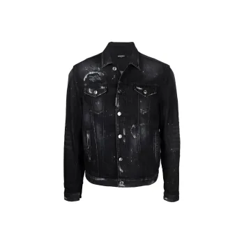 DSQUARED 2 Denim Jackets Men Black