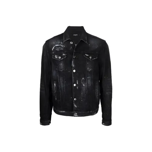 DSQUARED 2 Denim Jackets Men Black