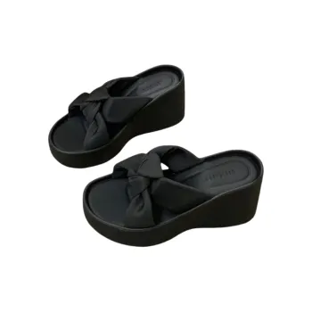 Meter Platform High Heel Slippers For Women's Summer Petite With Skirt, Perfect For Home Use