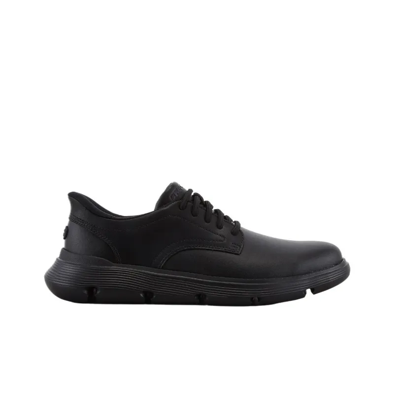 Skechers Garza Low Top Casual Shoes Men's Black-1