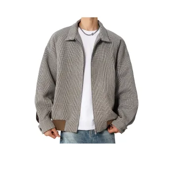 DJ.SPIRIT Jackets Unisex Old Money Brown Color