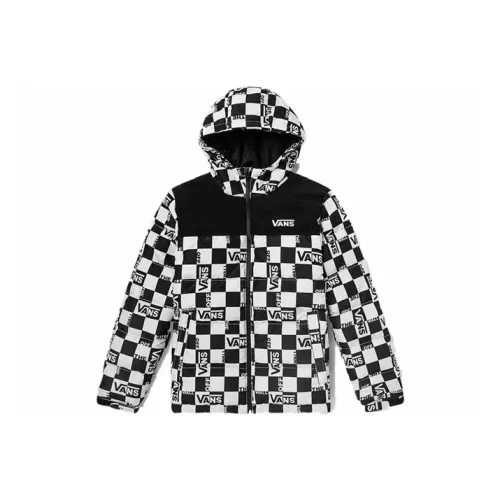 Vans Down Jacket Men's Black White