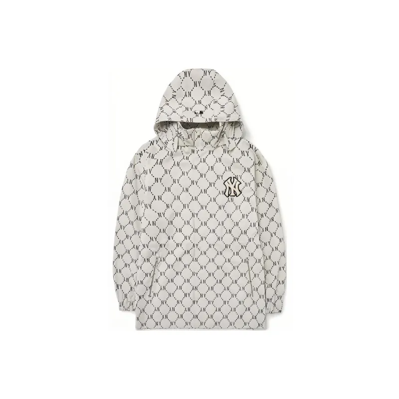MLB New York Yankees Jackets Unisex Cream-0