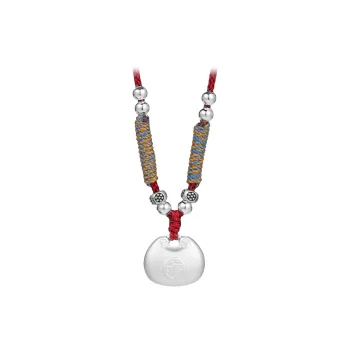 YINI 999 Fine Silver Necklaces Women's