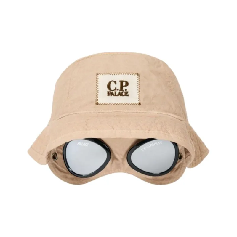 PALACE X C.P. Company Plain Paper Touch Goggle Bucket Hat-0
