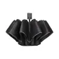 [Manual Opening and Closing]8-Rib Outward-Curling Hair-Pitch Black