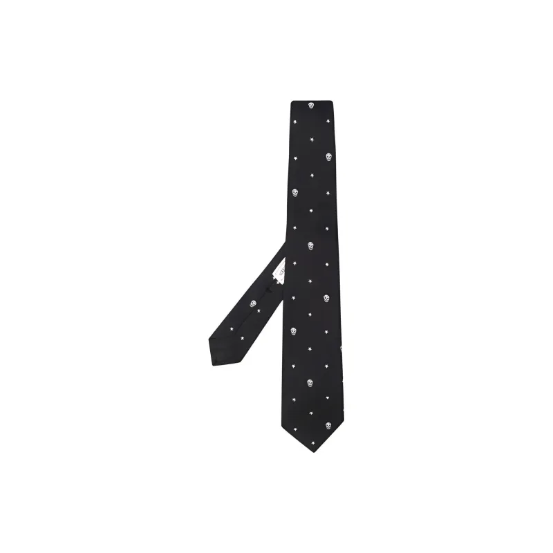 Alexander McQueen Ties Men Black-0