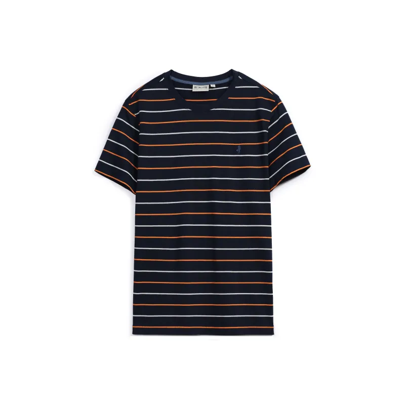 MCS T Shirts Men Navy Blue-0
