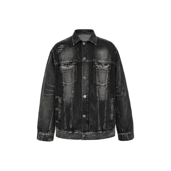 UNDERWATER Denim Jacket Unisex Dusty Black