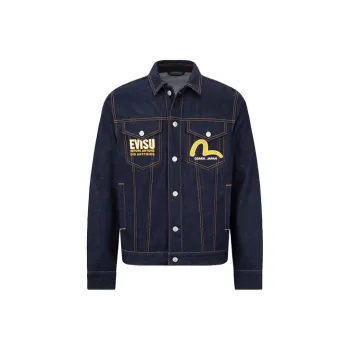 EVISU Denim Jacket Men's Denim Blue
