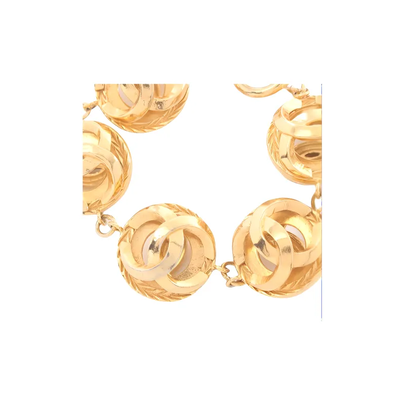 CHANEL 1986-1988 Coco Mark Bracelet-1