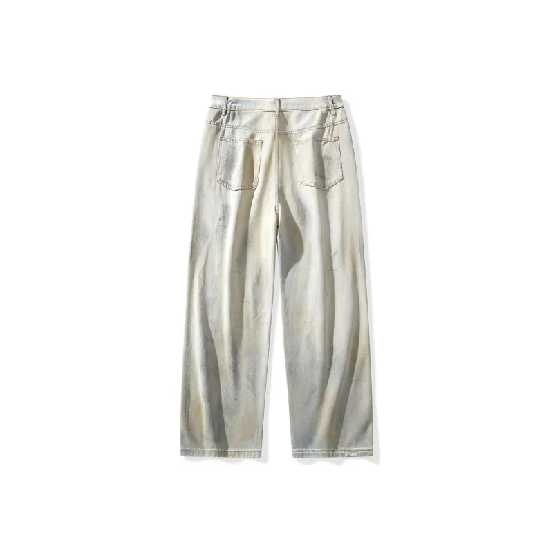 MindBridge Jeans Unisex Yellow Mud-1