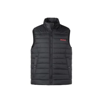 HUGO BOSS Logo printed Padded Gilet