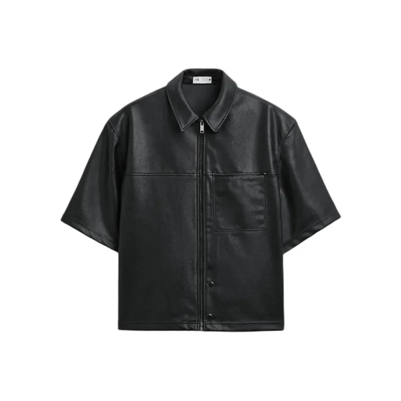 ZARA Jackets Men Black-0